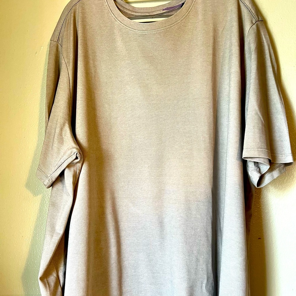 Tommy Bahama Grey Crew Tee 3XL